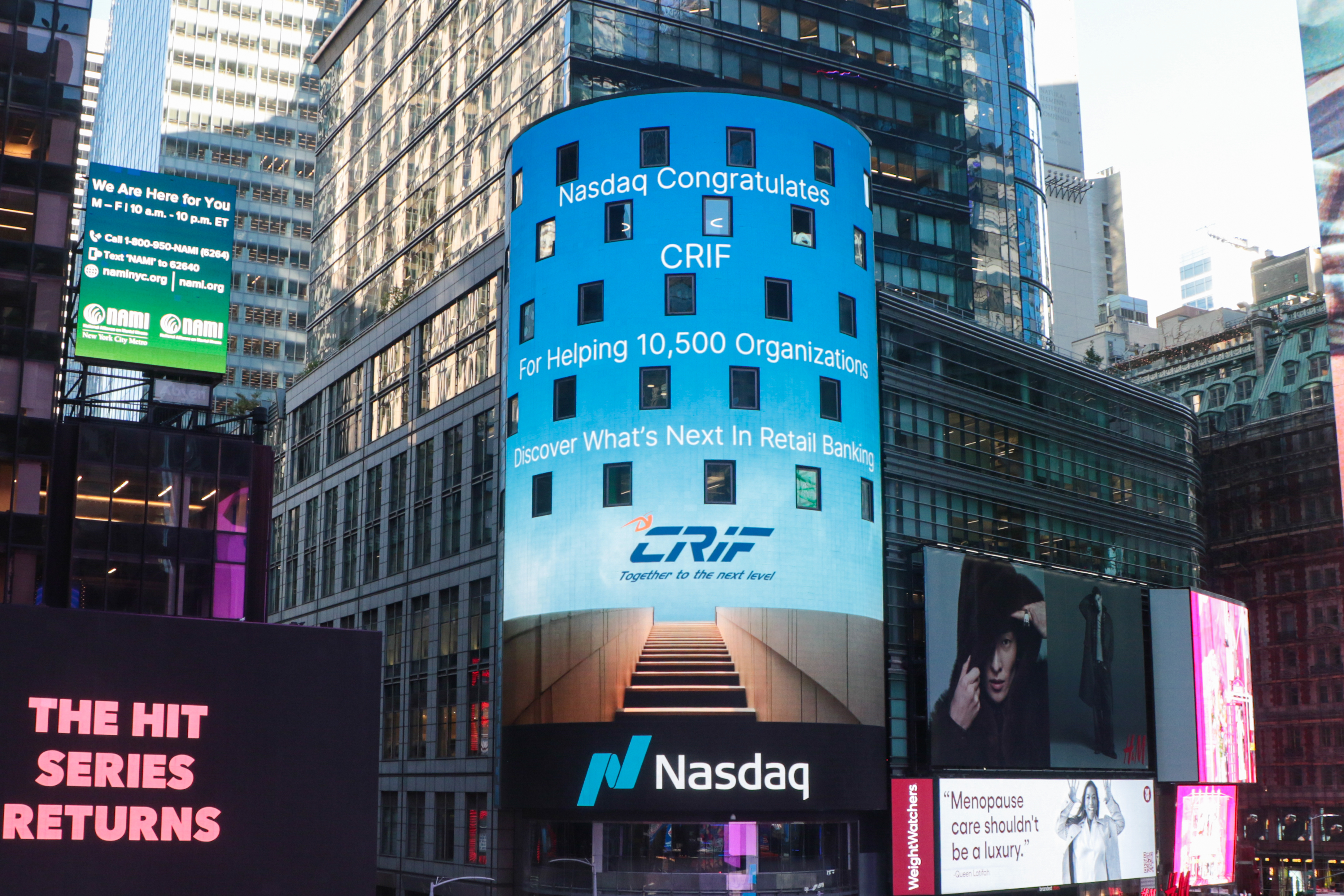 Crif Times Square 27 October 2025